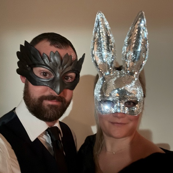 Set of Three Masquerade Masks, Woodland Vibes - Picture 4 of 4